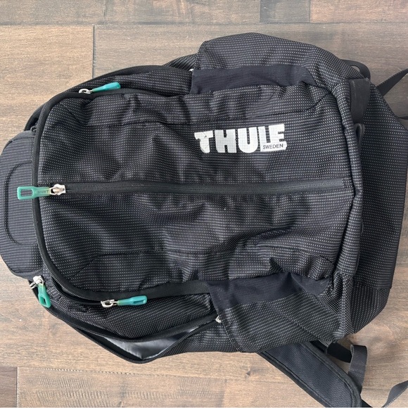 Thule Black Backpack for Men - Picture 1 of 6